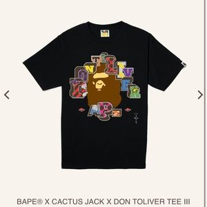 BAPE® X CACTUS JACK X DON TOLIVER TEE